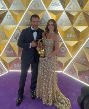 Hana Al Zahed Instagram - Unforgettable special night ✨

@joyawards 💛

Glam team✨✨
@latelier_dmia 
@mahmoudelsirganyjoailliers 
@wedyanmohy 
@alfredmakram