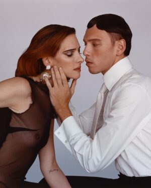 Hari Nef Instagram - me and my boyfriend by claudio robles for the cover of c☆ndy transversal 15. i really love you ludwig