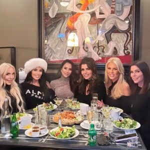Heather Dubrow Instagram - Welcome Back @gretchenrossi ! Swipe for some fun memories… and some bad hair 😂😂😂 #RHOC19 And away we go…