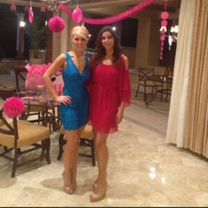 Heather Dubrow Instagram - Welcome Back @gretchenrossi ! Swipe for some fun memories… and some bad hair 😂😂😂 #RHOC19 And away we go…