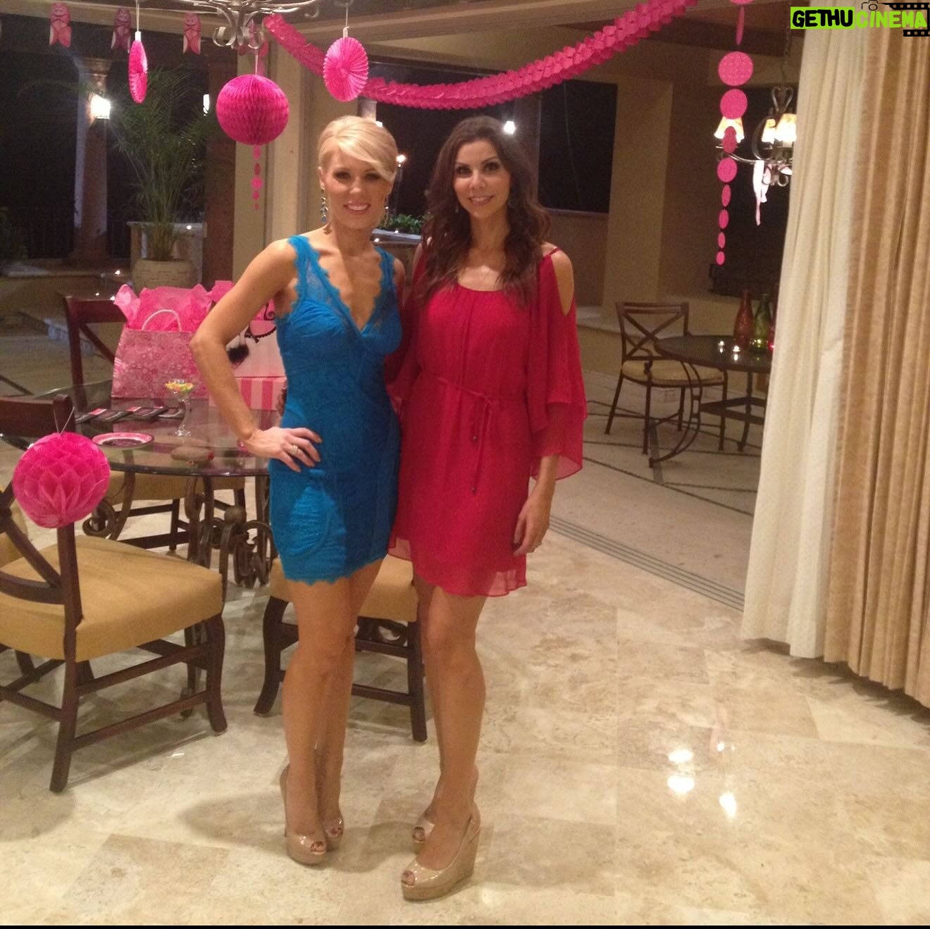 Heather Dubrow - 45.7K Likes - Welcome Back @gretchenrossi ! Swipe for some fun memories… and some bad hair 😂😂😂 #RHOC19 And away we go…