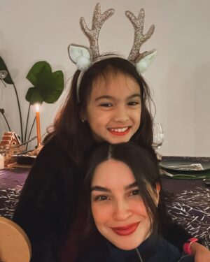 Helga Krapf Instagram - The two of us had a Merry little Christmas. Tho simple and small, it was filled with joy and love. I often hear people say Christmas is only for the young, which means its for everyone who‘s inner child still believes in the magic this season brings. Sending you lots of love no matter how you celebrate Christmas day. 🎄🎄🎄

- Helga & Amelie