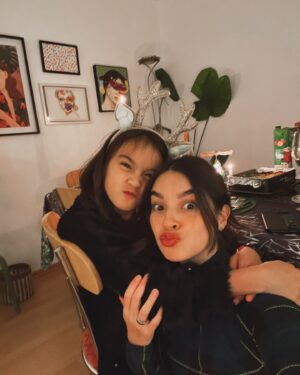 Helga Krapf Instagram - The two of us had a Merry little Christmas. Tho simple and small, it was filled with joy and love. I often hear people say Christmas is only for the young, which means its for everyone who‘s inner child still believes in the magic this season brings. Sending you lots of love no matter how you celebrate Christmas day. 🎄🎄🎄

- Helga & Amelie