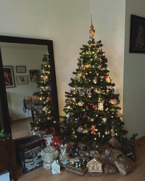 Helga Krapf Instagram - The two of us had a Merry little Christmas. Tho simple and small, it was filled with joy and love. I often hear people say Christmas is only for the young, which means its for everyone who‘s inner child still believes in the magic this season brings. Sending you lots of love no matter how you celebrate Christmas day. 🎄🎄🎄

- Helga & Amelie
