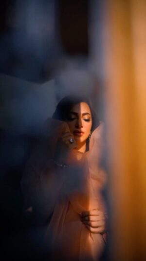 Hiba Ali Khan Instagram - Dress: @pirzada.shaheryar.khan 
Makeup: @gillhoraiboffical 
Videography: @ali_razakz70