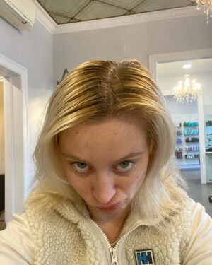 Ida Marie Nielsen Instagram - #gifted @terkelsenintercoiffure and @sabrinalinke work miracles.. scroll for the before. It’s shocking! My highest recommendation if you need a hairdresser in Copenhagen ✨ Magic. Magic. Magic. Thank you ✨