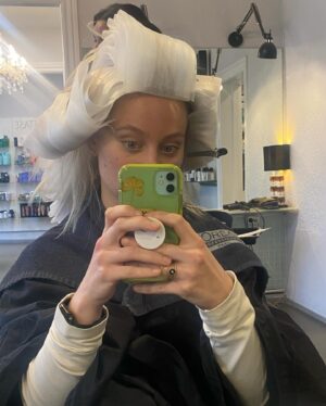 Ida Marie Nielsen Instagram - #gifted @terkelsenintercoiffure and @sabrinalinke work miracles.. scroll for the before. It’s shocking! My highest recommendation if you need a hairdresser in Copenhagen ✨ Magic. Magic. Magic. Thank you ✨