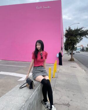 Im Min-su Instagram - 핑크데이🩷
(LA하면 여기서 찍은 사진을 빼놓을 수 없지🩷)