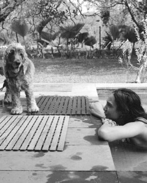 Ira Dubey Instagram - The calm 🐶   the storm 🐕   the calm before every storm @thebadlydrawnboy