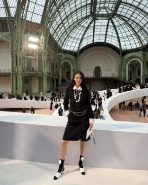 Irene Kim Instagram - Couture dreams, Chanel Reality ☁️✨
#CHANELhautecouture