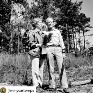 Isabel Wilkerson Instagram - What was Jimmy Carter trying to teach us in taking his final bow at this pivotal moment in America? That there is, in fact, goodness and decency in the world when we fret that there is none. That even out of power, and perhaps especially more so out of power, people can do great good in the world, if we can find our purpose and calling. That wise and measured sacrifices on behalf of the whole, as with the restraint shown during the Iranian hostage crisis which ultimately yielded their safe release, can achieve the desired goal, or that visionary moves that may seem quirky at the time, like solar panels on the White House way back in the 1970’s, may take decades to be affirmed, but affirmed they will be. That patience, kindness, compassion and tenacity are superpowers that take time to bear fruit, but last beyond the whims of any moment and can have more power than naked dominance. 

Who would not want the genuine, abiding love that he and Rosalynn had, that perhaps few people ever truly get to know, that lasted longer than many people get to live, or the long and purposeful life he himself achieved.  He offered all of us a redefinition of success on his own terms. 
By his actions in defeat, he singularly forced a reassessment of his presidency and of his role in history, assuring that he will be remembered longer than his one term in the White House would suggest on its own.  Which is why regular folks in Washington, D.C., lined up in the bitter cold and waited for hours to pay their respects to him, as his remains laid in state in the capitol rotunda last night. He taught us that defeat is not the end but the beginning. He left us a blueprint for how to harness life’s disappointments into the greatest and longest lasting gifts for ourselves and for the world. 
——
Slide 1: Rosalynn Carter, Andrew Young, Coretta Scott King, Jimmy Carter
Slide 2: With John Lewis
Slide 3: Carter on MLK’s legacy
Slides 4, 5: With Rosalynn Carter
Slide 8: Greeting every passenger on a Delta Airlines flight, as was his way
Slides 9, 10: People lined up in DC, via Joy Reid