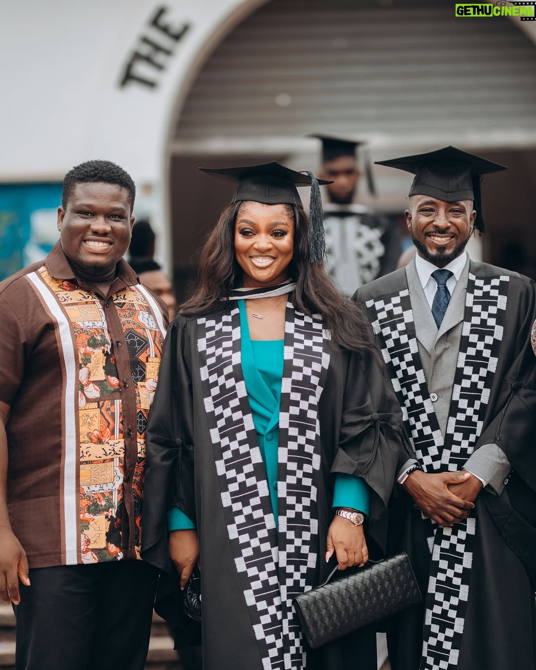 Jackie Appiah - 166.8K Likes - The journey was worth every step! I am overwhelmed with not just gratitude but joy, as well. To everyone who believed in me, stood by me, and cheered me on, thank you from the depths of my heart.
#MastersDegree #CommunicationStudies #UniversityOfGhana
Styled by @bveystyling
Suit @attoandoh
Hair @_graceaj
Makeup @quincyblaq_gh
Photography @chocolate_shot_it
2nd photographer @scuby_studios
