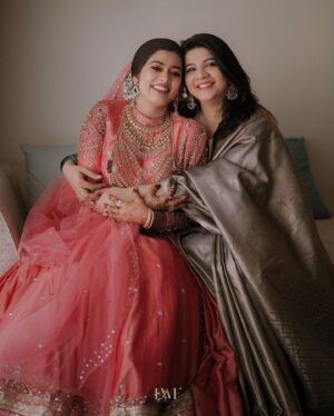 Jaseela Parveen Instagram - A heartfelt wedding day filled with gratitude, laughter, and cherished moments with friends who made every second even more special.  #lamoreweddingfilms
