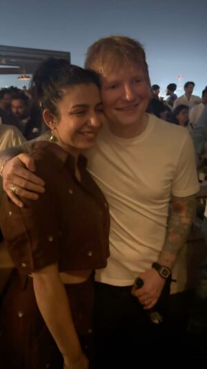 Jasmine Sandlas Instagram - There is so much I love about @teddysphotos. I felt very happy in this moment. I think I was crying and smiling at the same time. It was a potent emotion.