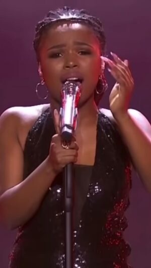 Jennifer Hudson Instagram - I cannot believe I am just now seeing this! @yanga_sobetwa, u did that!!! “If This Isn’t Love” will always have a special place in my heart, and it was a joy hearing u sing it! 💜 I’m a fan!!!!