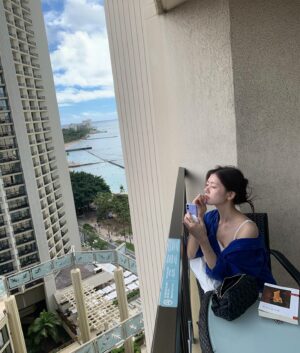 Jeong So-min Instagram - 🌈