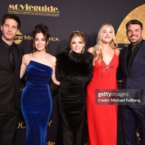 Jillian Murray Instagram - A magical night at #movieguideawards celebrating our @greatamericanfamily movie. Thank you for having us!