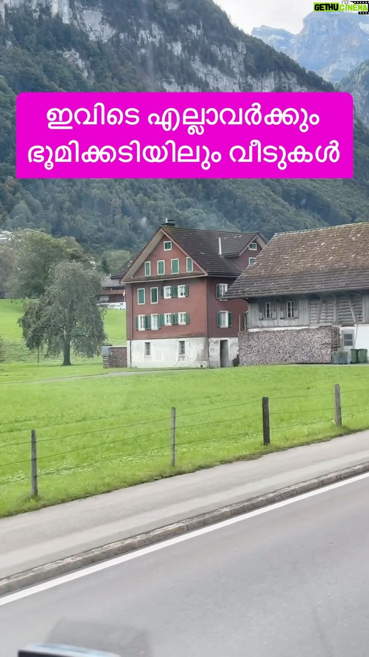 Jinsha Basheer - 2K Likes - ഇവിടെ എല്ലാവർക്കും ഭൂമിക്കടിയിലും വീടുകൾ 😳😳
#switzerland #switzerland_vacations #switzerlandtourism #switzerlandtrip #switzerlandtravel #switzerlandwonderland #europe