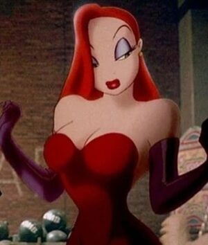 Jodelle Ferland Instagram - happy halloween from Jessica Rabbit💃🏻🐰