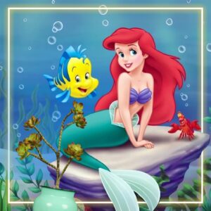Jodi Benson Instagram - Thanks for being part of our world, Jodi 😉🧜‍♀️🤖 

#maybehappyending #darrencriss #jodibenson #broadway #musicaltheatre #ariel