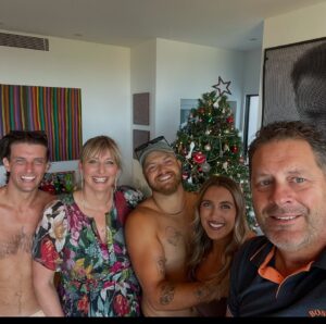 Johanna Griggs Instagram - Christmas 2024 done ✔️ Was such beautiful family time with this very noisy but fun bunch. I love my family so much. We enjoyed Christmas Eve and Christmas morning with Jaxy who was so full of the Christmas Spirit it was just the best. Mick, Sadaf and their kids were away this year so it was just the one table. We were lucky to enjoy a feast with meals inspired by @chinchin @karen_martini @ottolenghi @growcookeat @clarissa_feildel and @cfassnidge and @sundaykitchenau that was enjoyed by all. I catered for all our families food intolerances - vegan, coeliacs, pescatarian and carnivore 😂 and it was delicious. We realise how lucky we are to be able to do this, and it’s something we all look forward to. I hope no matter how you celebrated your day, you had a safe and good one. And for those missing family members through this period, much love to you ❤️ (Thank you to the team @hillsflowermarket for helping me with the table and to @carynmoore.floral and Alina for the serviettes that went with this years theme)