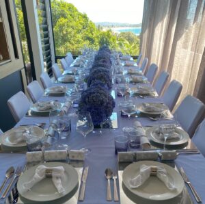 Johanna Griggs Instagram - Christmas 2024 done ✔️ Was such beautiful family time with this very noisy but fun bunch. I love my family so much. We enjoyed Christmas Eve and Christmas morning with Jaxy who was so full of the Christmas Spirit it was just the best. Mick, Sadaf and their kids were away this year so it was just the one table. We were lucky to enjoy a feast with meals inspired by @chinchin @karen_martini @ottolenghi @growcookeat @clarissa_feildel and @cfassnidge and @sundaykitchenau that was enjoyed by all. I catered for all our families food intolerances - vegan, coeliacs, pescatarian and carnivore 😂 and it was delicious. We realise how lucky we are to be able to do this, and it’s something we all look forward to. I hope no matter how you celebrated your day, you had a safe and good one. And for those missing family members through this period, much love to you ❤️ (Thank you to the team @hillsflowermarket for helping me with the table and to @carynmoore.floral and Alina for the serviettes that went with this years theme)