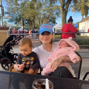 Jordan Danger Instagram - One baby per arm is the correct amount of babies