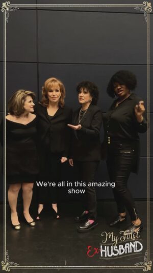 Joy Behar Instagram - These women... you know them, you love them. Witness them share stories of love, heartbreak, and freedom the way only they can. Don’t miss Joy Behar, Susie Essman, Tovah Feldshuh, and Adreinne C. Moore at the MMAC Theater. Previews begin in TWO DAYS!