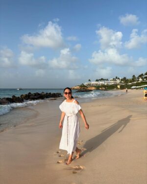 Judy Joo Instagram - Thank you so much to the Four Seasons Anguilla for hosting me and a great residency over Christmas.  My family and I had the best time enjoying the sun, ocean, beach and our epic villa!  Luxury at its best. @fsanguilla Thank you especially to Chef Manu Calderon @chefmanucalderon who is at the helm of this massive operation. We served:
-  burrata with perilla leaf pesto drizzled yuzu and sprinkled with roasted pine nuts
- cheese, bulgogi and kimchi spring rolls with a creamy black pepper dip
- jumbo prawn cocktail with a gochujang cocktail sauce 
- yujacha cured salmon cones with shallot crème fraiche and caviar 
- our famous Seoul Bird Korean fried chicken with pickled daikon and gochujang mayo, and a loaded scallion garlic butter hasselback potato on the side 
- local Caribbean lobster, with yuzu butter, ssamjang butter and a Korean potato salad. 
- yuzu posset with yujacha, crystallized lemon peel, fresh raspberries 
- misutgaru (7 grain powder) and red bean, coconut tiramisu 
.
.
#anguilla #fourseasons #caribbean #korean #koreanfood #korea #judyjoo #cheflife #chefs #chef #popup #lobster