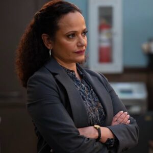 Judy Reyes Instagram - She’s a boss AND slays her fashion. Catch Lieutenant Soto on @highpotentialabc streaming now on Hulu. #HighPotential