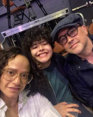 Judy Reyes Instagram - Happy birthday to our ride-or-die and favorite dickhead. It all happens because of you! We appreciate and celebrate all you are, all you give, all you do. And the bbq, dedication and inspiration you bring to this family and all around you is unmatched. Love you deeply! @freestylelovestory @soundofgol @just_rey.v ♥️✊🏽👑