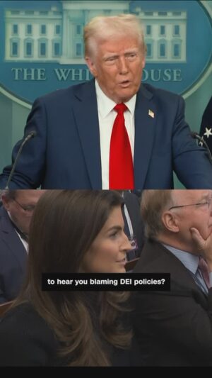 Kaitlan Collins Instagram - From the White House briefing following the deadly collision in Washington between an American Airlines passenger flight and an Army Black Hawk helicopter.