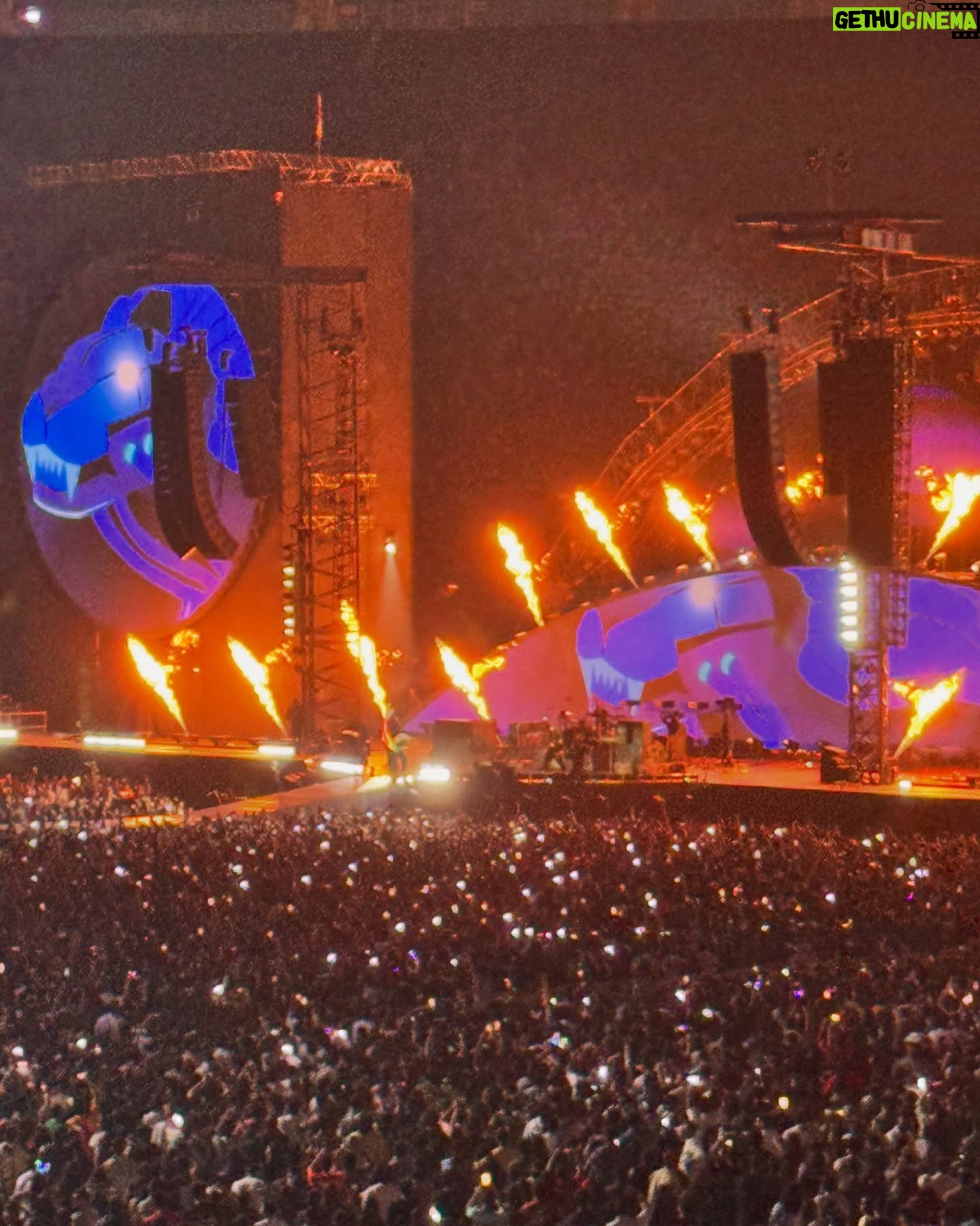 Kanchi Kaul - 20.2K Likes - Attending Coldplay for the second time… but THIS!!! ✨💫 The stadium, the music, a hundred and fifty thousand voices united in song and love … the VIBE … the energy —absolutely magical. 🌟 We got fixed, the lights guided us home, but sharing this surreal experience with MY UNIVERSE 🌎 my not-so-littles , made it euphoric, overwhelming, and truly one of the best days of our lives. ❤️💙 YES ! The core memory had to be made with them ❤️🔥
And Im so Proud that the most unforgettable concert of my life happened right here in INDIA! 🇮🇳 A place that somehow always felt a bit underwhelming for moments like this—until last night. 🌌 THE STADIUM!!! Mammoth !! No words can ever capture the beauty of what just unfolded, the sheer magic of it all. This night will live in our souls forever 🌟❤️✨ . Coldplay, you were everything! 🎶✨💖 26.01.2025 Ahmedabad. #coldplaycorememory #theadventuresofAI #musicofthespheres #coldplayindia #skyfullofstars #myuniverse #republicday