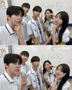Kang Na-eon Instagram - 아싸 지은이와 가언고 인싸 of 인싸들.. 🥹
11/18 부터 @netflixkr 에서도 만나요🏫💙