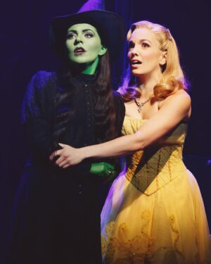 Kara Lindsay Instagram - It’s Wicked Day! Grateful every day for my time in Oz. A life changing experience. And continues to be to this day. I love you @wicked_musical ! 🩷💚