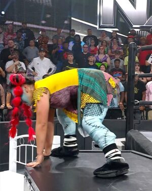 Karen Yu Instagram - @tatumpaxley_wwe and @therealestwendy showed out in the first-ever Women’s Casket Match in WWE history! 🙌