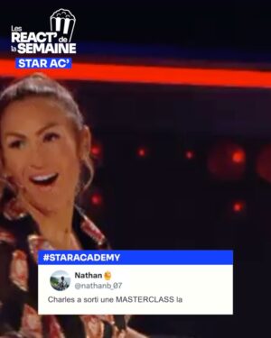 Karima Charni Instagram - Une première demi-finale IN-CRO-YABLE 🤩

⭐️ Retrouvez la #StarAcademy tous les jours sur TF1 