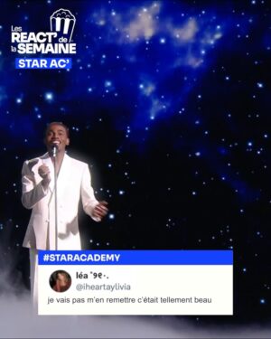 Karima Charni Instagram - Une première demi-finale IN-CRO-YABLE 🤩

⭐️ Retrouvez la #StarAcademy tous les jours sur TF1 