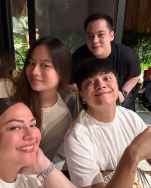Karla Estrada Instagram - 02-08 Happy Birthday to my youngest Angel

We love you Anak! @lella_ford