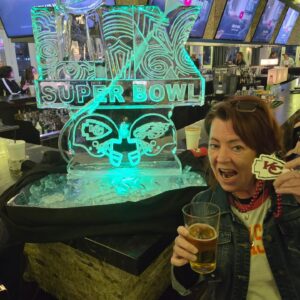 Kathleen Madigan Instagram - Let's go @chiefs 🏈🫶

#chiefs #chiefskingdom #kansascity #superbowl #superbowllix