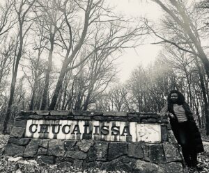 Katori Hall Instagram - While Chucalissa might be the fictional town depicted in #PValley, it is indeed a REAL place. 

Chucalissa Village is a Native American archaeological site and museum dedicated to protecting and preserving knowledge about one of the most complex Native societies in the South.

You can still visit the stunning mounds on these historic grounds and learn more about the Native American Mississippian culture. 

Chucalissa just so happens to be a five minute drive from the old neighborhood and projects of Pussy Valley.

While Chucalissa still stands, Pussy Valley no longer exists having been demolished and replaced by a new mixed-income community in Memphis’ ongoing community revitalization efforts. (See last video slide)

My mother Camae, my partnah in these pics, has been my walking library, telling me stories about this area off of S. Third Street. Her memories became the foundation of my play Pussy Valley and now the tv series P-Valley. It may have disappeared, but at least we have our elders memories. 

Special thanks to @gail__bean for these gorg season 3 wrap gifts — specialty varsity jackets designed by fellow Mississippian Rickey Robinson @misterpublicfigure of @publicfigureclothingbrand. Rickey you DID THAT!! 

If you look at the decals you’ll find some Season 3 clues…

📸 by the hubster @alanscoop 

@pvalleystarz #PValley #PussyValley #Camae #Chucalissa #PynkPosse #PValleySeason3 

C. H. Nash Museum 
A division of @uofmemphis 
1987 Indian Village Dr.
Memphis, TN 38109
