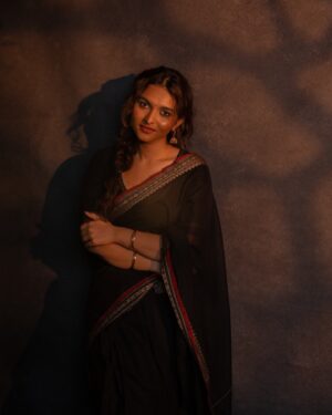 Kayadu Lohar Instagram - this is also me ☺️ 

Curated by @vijayanthirajeswar 
Make up @artistrybyolivia 
Hair @hair_by_aiswaryaraj 
Photographer @portraitsbylokesh 
Styled by: @harshikaa.04
Saree: @thenmozhidesigns
Earring: @atiracreations
Draping @kamala__balaji_