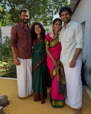 Keerthi Pandian Instagram - பொங்கலோ பொங்கல்! ❤️