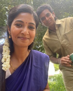 Keerthi Pandian Instagram - One year of #Bluestar ⭐️

Thank you for giving so much love to Anandhi, to her love for Ranjith and for cricket ✨
Thank you @che_jai_007 for bringing this world to me and trusting in me ♥️
Thank you @ranjithpa_ for being such a pillar of strength in bringing such stories to life! 

I had the best co-star 😏 my dearest husband @ashokselvan ❤️‍🔥 Loved every day of this film’s process, and so much fun with @shanthnu and @prithvipandiarajanofficial (please note the last eye exercise video 😂)! 

Grateful for all the love, Thank you🙏🏾

STREAMING ON AMAZON PRIME @primevideoin 

@bluestaroffl @neelam_productions @lemonleafcreation @sakthifilmfactory @sakthivelan_b @dhivya__duraisamy #GovindVasantha @tapraba @that_cameraman @selva_rk @jayraguart @Lizzieantony @Damuplay @srikrish_choreographer @ekambaramaegan @stunner_sam @syamlal.ts @tamil_poet_umadevi @therukural @sarathkumar5552 @kabilanchelliah @thinkmusicofficial @pro_guna @gobeatroute

#bluestar #paranjith #neelamproductions #1yearofbluestar