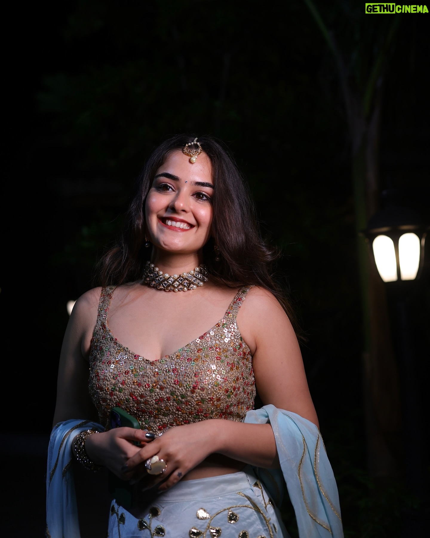 Khushi Mishra - 12.6K Likes - Felt blue-tiful🤭🩵