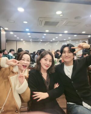 Kim Hye-eun Instagram - 그리고 우리 셋♡

#박지영 #신현준 #김혜은