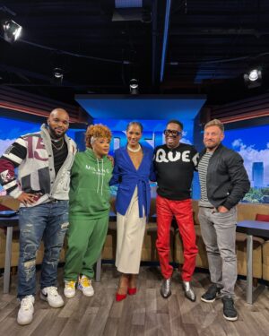 Kron Moore Instagram - From the White House to our studio! Kron Moore pulled up to dish with us about the new season of 'The Oval'—and much more! 🔥

#DishNation
