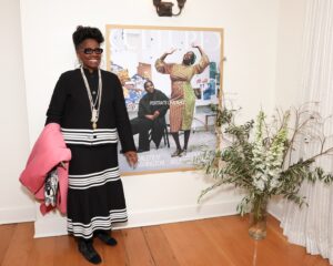 LaTanya Richardson Jackson Instagram - Lovely evening celebrating Malcolm Washington and Njideka Akunyili Crosby for @cultured_mag’s inaugural Artists on Artists issue! 💖