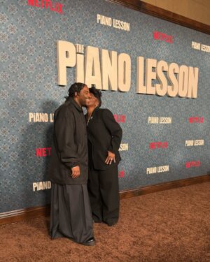 LaTanya Richardson Jackson Instagram - Last night my heart was full watching Director Malcolm Washington’s brilliant film adaptation of August Wilson’s play, The Piano Lesson.

Bravo to the Exceptional Cast & Crew. The Piano Lesson is a MUST WATCH streaming on @Netflix this Friday. 🙌🏾

My Girlfriends sure loved it: @thecookiej, @Jennifer_McHenry and @eularee 🥰