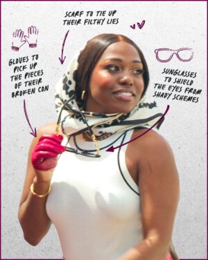 Laci Mosley Instagram - don't be an accessory, but do know how to accessorize